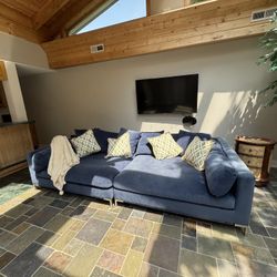 Blue Sofa 