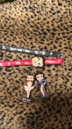 Betty Boop Belt and Figurine Set