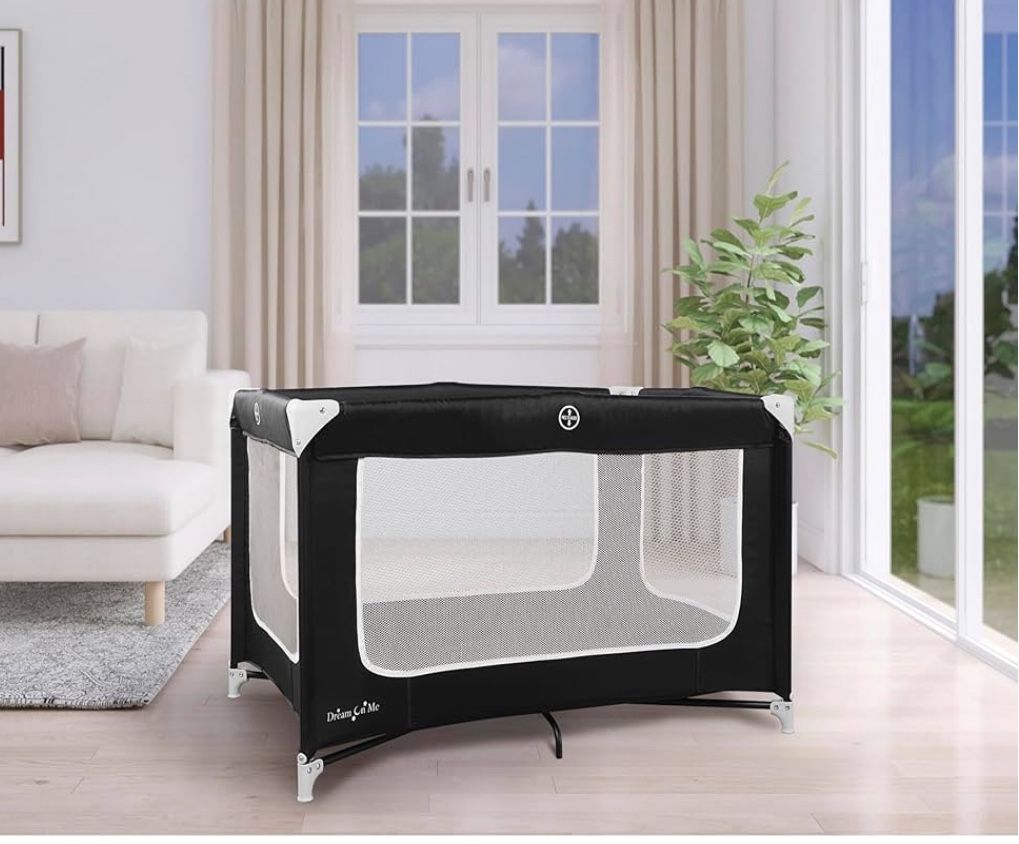 Dream On Me Zodiak Portable Baby Playard – Lightweight, Foldable, Travel-Ready