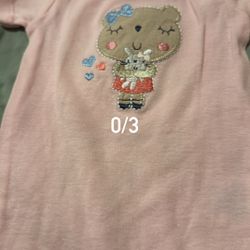 Baby Girl 0/3 Month Lot 30 Pieces
