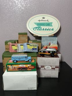 Hallmark kiddle cars