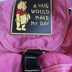  WINNIE THE POOH PINK BACKPACK VINTAGE 