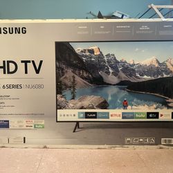 Samsung 58” UHD TV 6 Series NU 6080