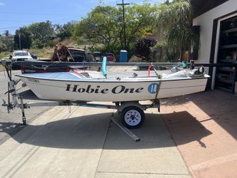 $1,500 Hobie One 14’ Sailboat with Trailer