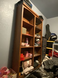 Bookshelf Solid Wood