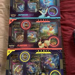 Pokémon Eeveelutions Boxes  