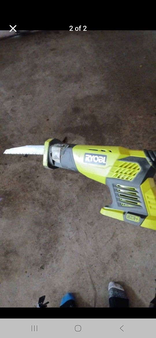 Ryobi One+ Sawzall