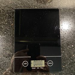 Electronic Kitchen Small Scale Battery Powered Digital Max 11 Pounds EK9150K