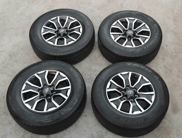 Tacoma Trd Sport Wheels With Tires