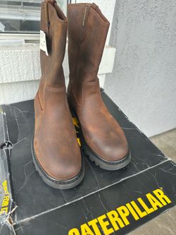 Men’s Brown Work Boots - Size 11