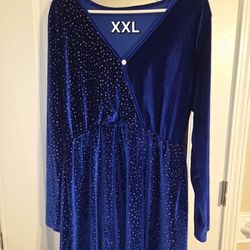 Velvet Midi Dress