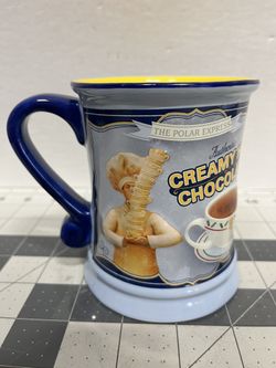 Polar Express authentic creamy hot chocolate mug 