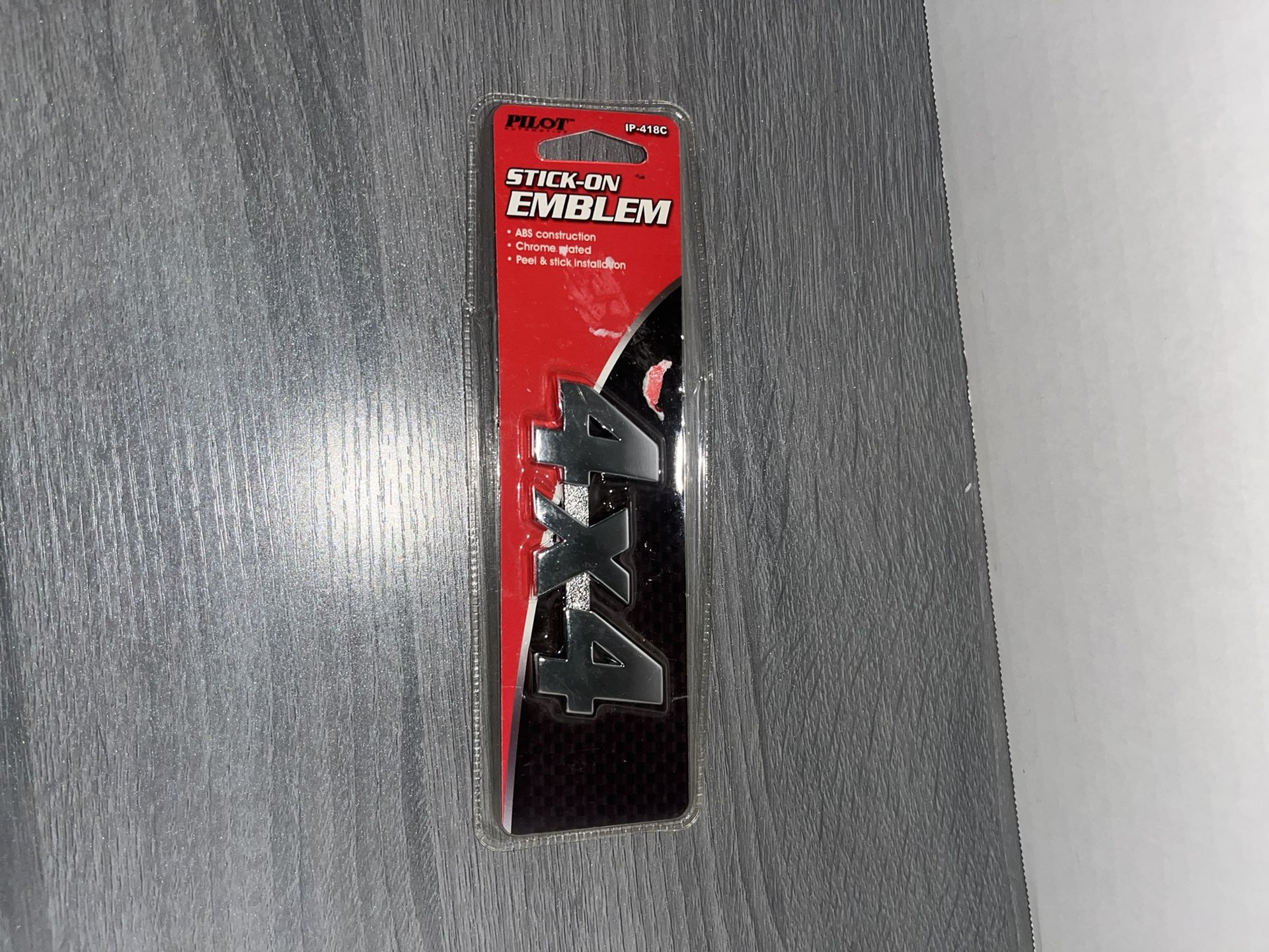 Pilot Automotive 4x4 Stick-On Emblem (New)