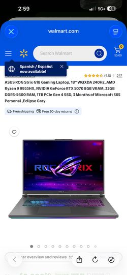 Asus rog strix G18