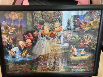 Disney puzzles with frame