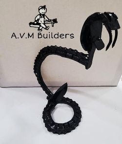 Cobra Snake Metal Art 