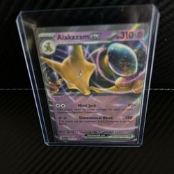 Alakazam ex 151 Ultra Rare Pokémon TCG 065/165 Scarlet & Violet
