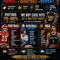 BUYING YOUR CARDS