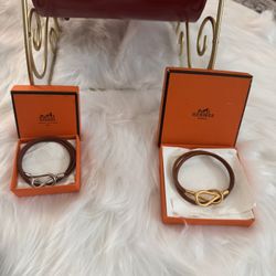 Genuine Bracelets By Hermes 