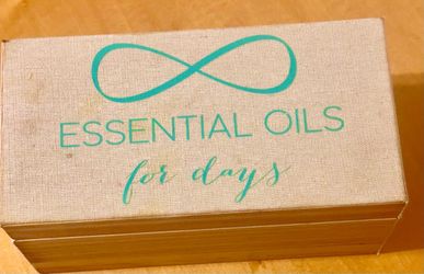 Title: Wooden Essential Oil Storage Box Organizer