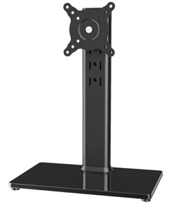 Single LCD Computer Monitor Free-Standing Desk Stand Mount