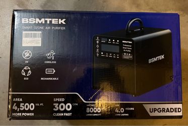 Cordless Ozone Generator -Professional Upgraded Portable Deisgn,,With Remote Control, Black (OB)  Only Meet up parking area  2790 Cabot Dr Ste 160 Cor