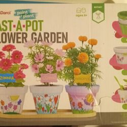 Cast A Pot Flower Garden