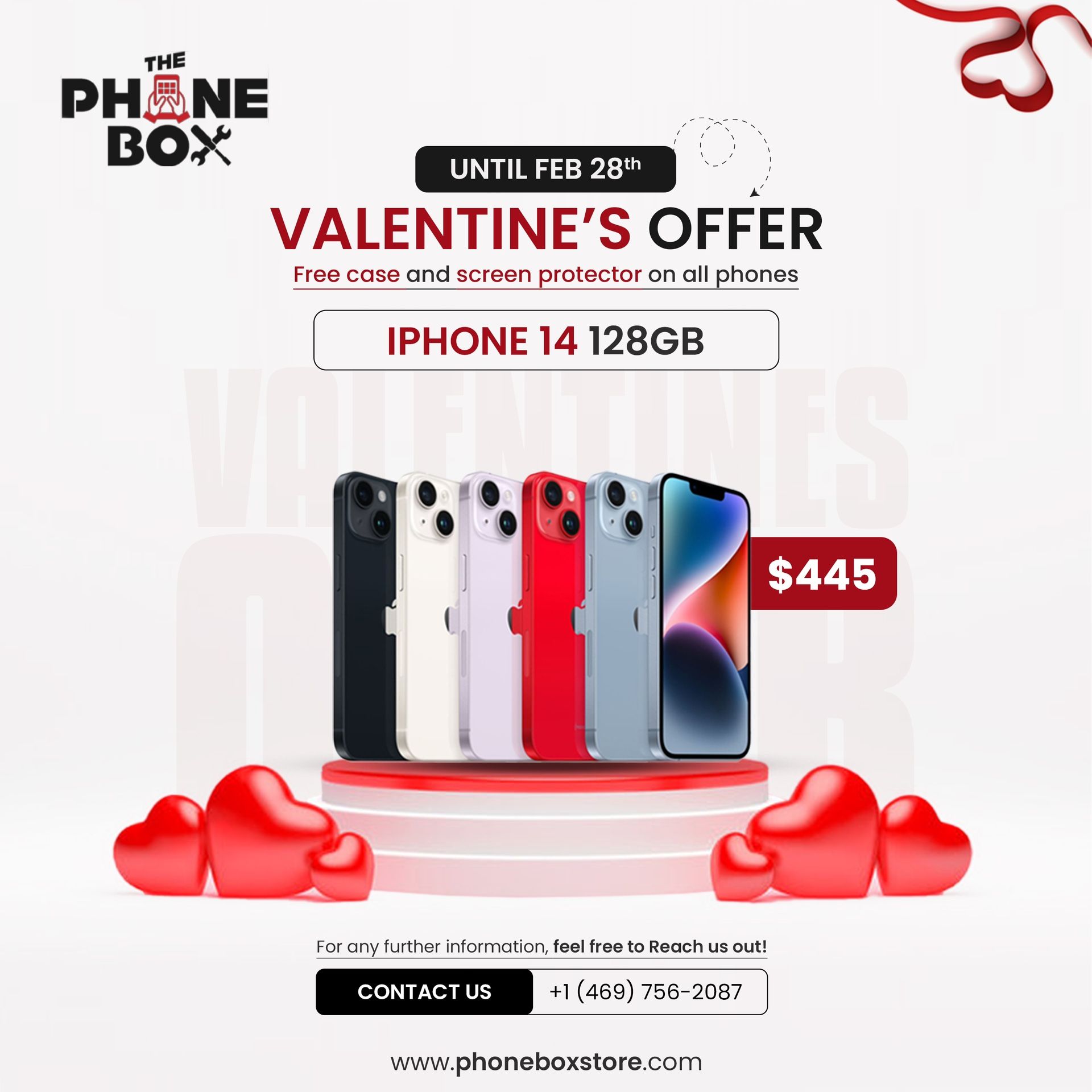 iPhone 14 128GB Unlocked Valentines Offer For Just $445