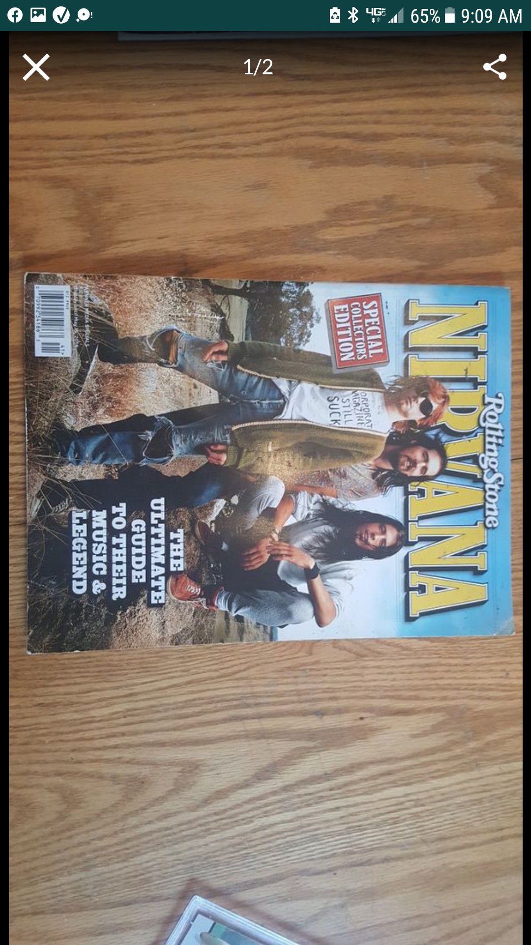 Rolling Stone Special Collectors Edition Issue Nirvana Kurt Cobain Issue
