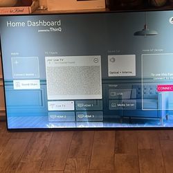 LG 65” TV 