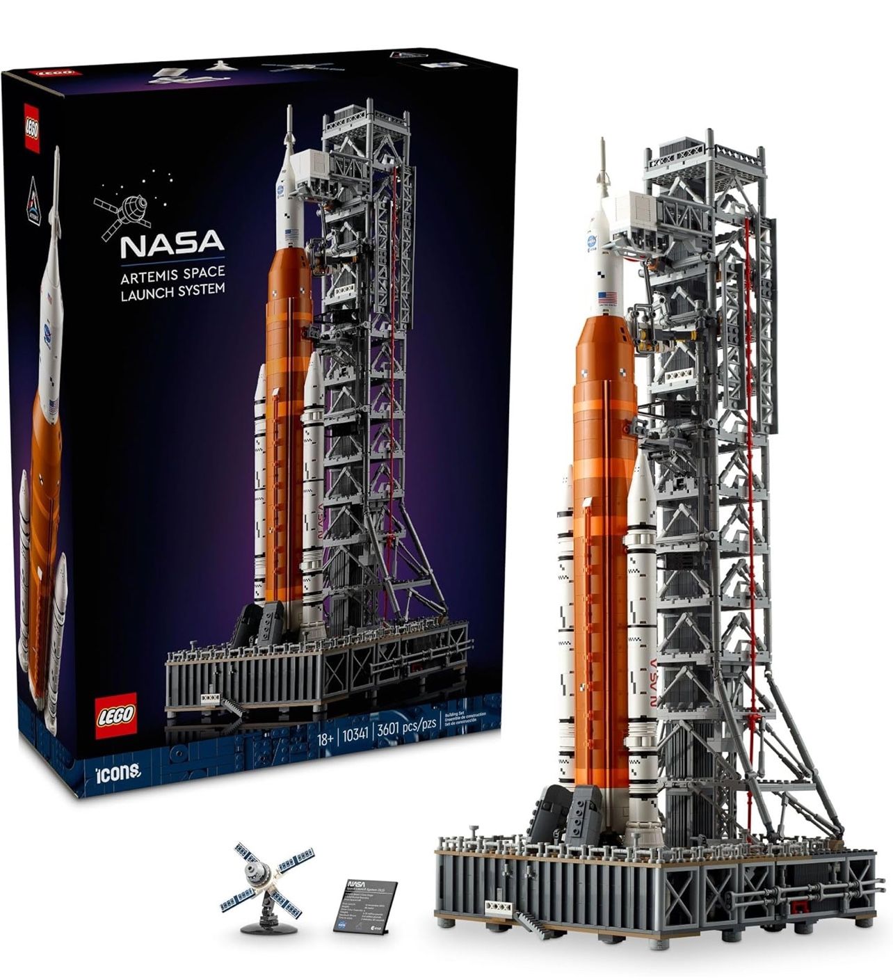 Lego Icons NASA Artemis Space Launch 10341