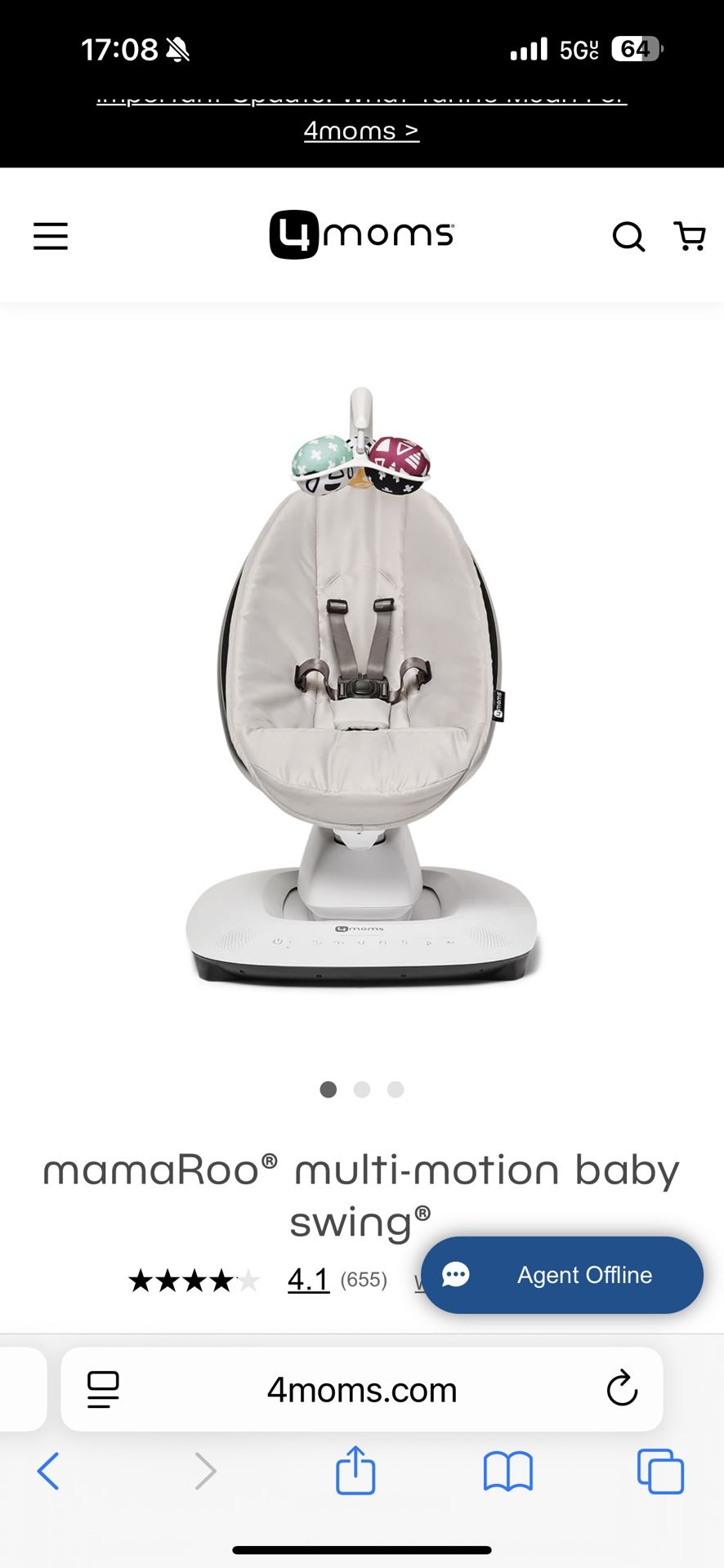 Mamaroo Swing