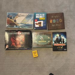 Lot Of Board Games (vintage + Newer)