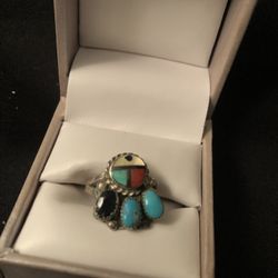 Silver Turquoise Ring