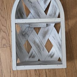 White Wood Shelf