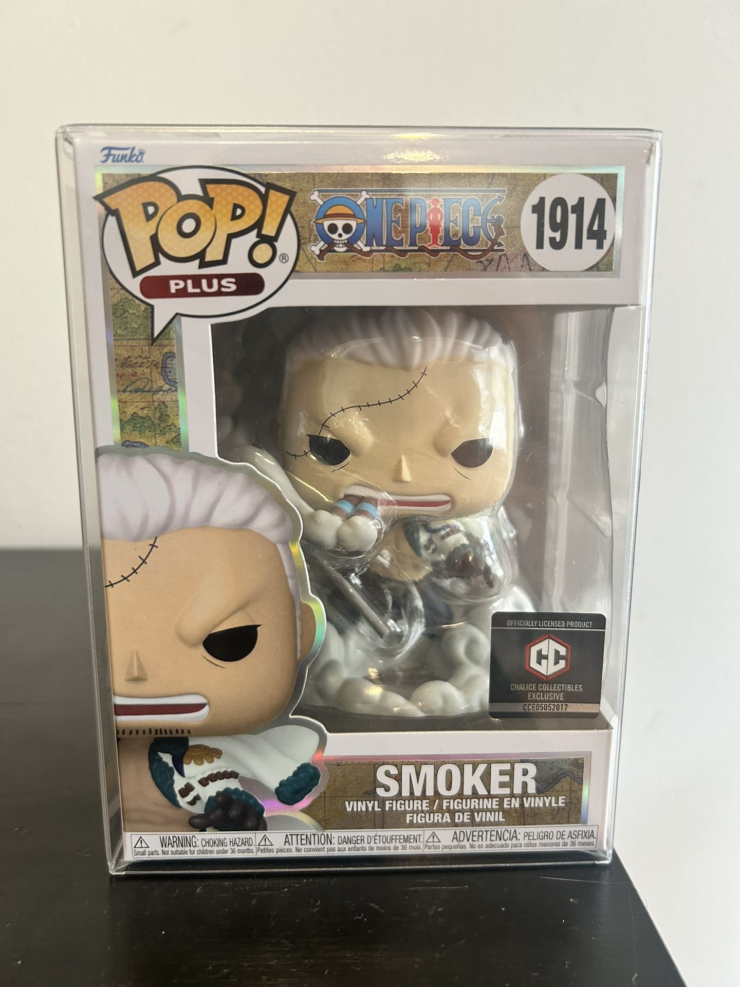 Funko Pop! One Piece: Smoker Chalice Collectibles #1914/ Pop Protector