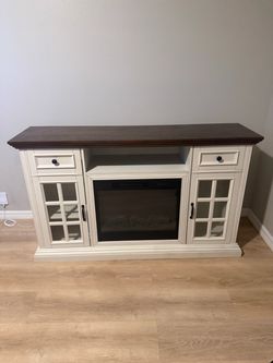 Electric Fireplace TV Stand Console