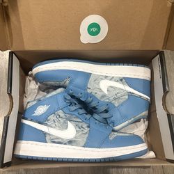 Nike Jordan 1 mid —“WASHED-DENIM”