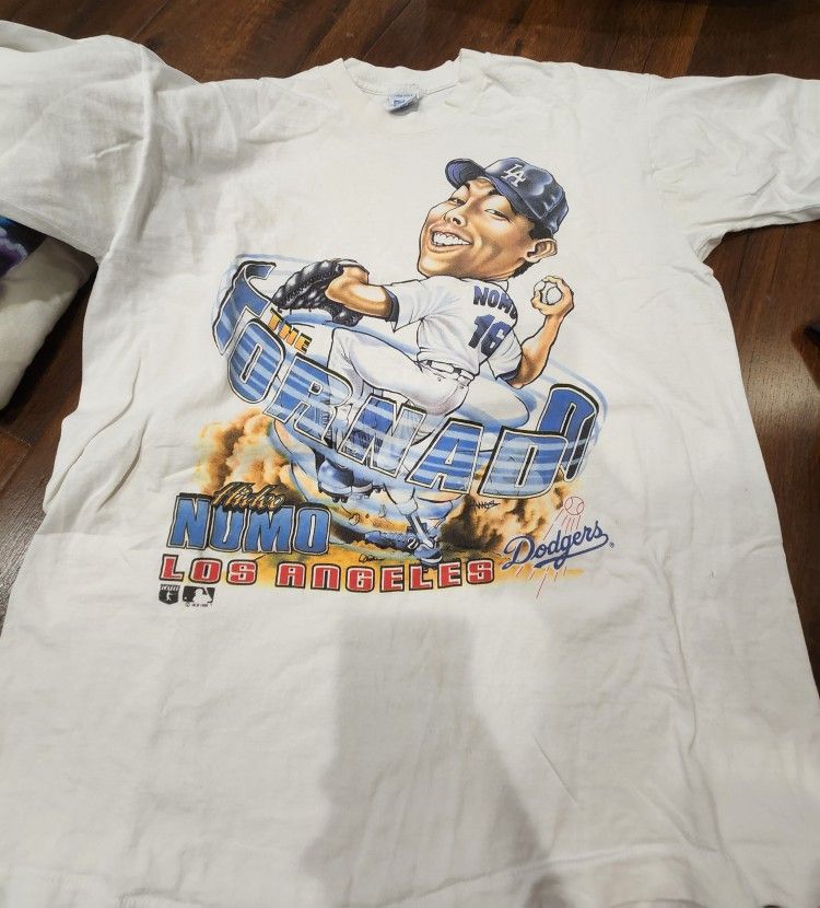 1994 Dodgers Nomo Shirt Vintage Sz Large