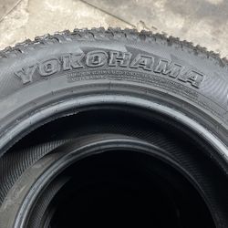 Yokohama Tires Good Condition 99%