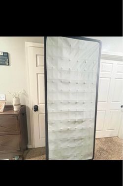 Two spring box California King Bed  Frame$  $100 firm