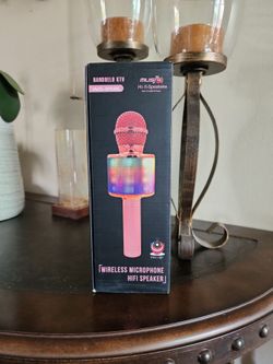 Kids Karaoke Wireless Microphone/Speaker