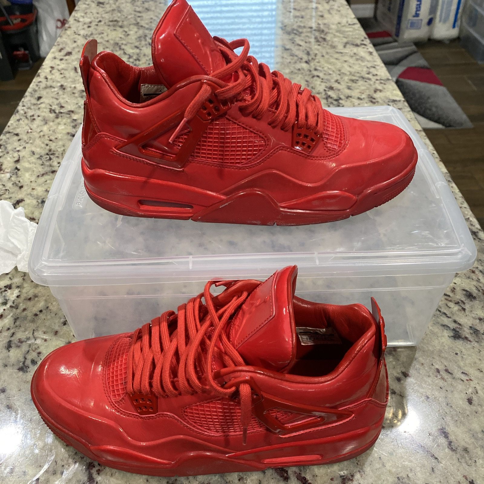 Air Jordan 4 Retro 11Lab4 Red 719864 600 Athletic shoes & Sneakers