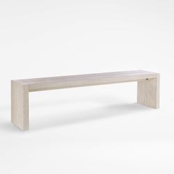 Crate & Barrel Dunewood Bench - $200