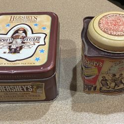 2 Vintage Hershey’s Collectable Tins
