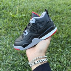 Jordan 4 TD “Bred Reimagined” Size 9C