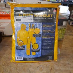 West Chester Holding X-large Rain Suit (3 Piece) Size Xl , Yellow