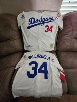 Dodgers Fernando Valenzuela throwback jerseys