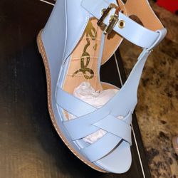 Light Blue Wedges 