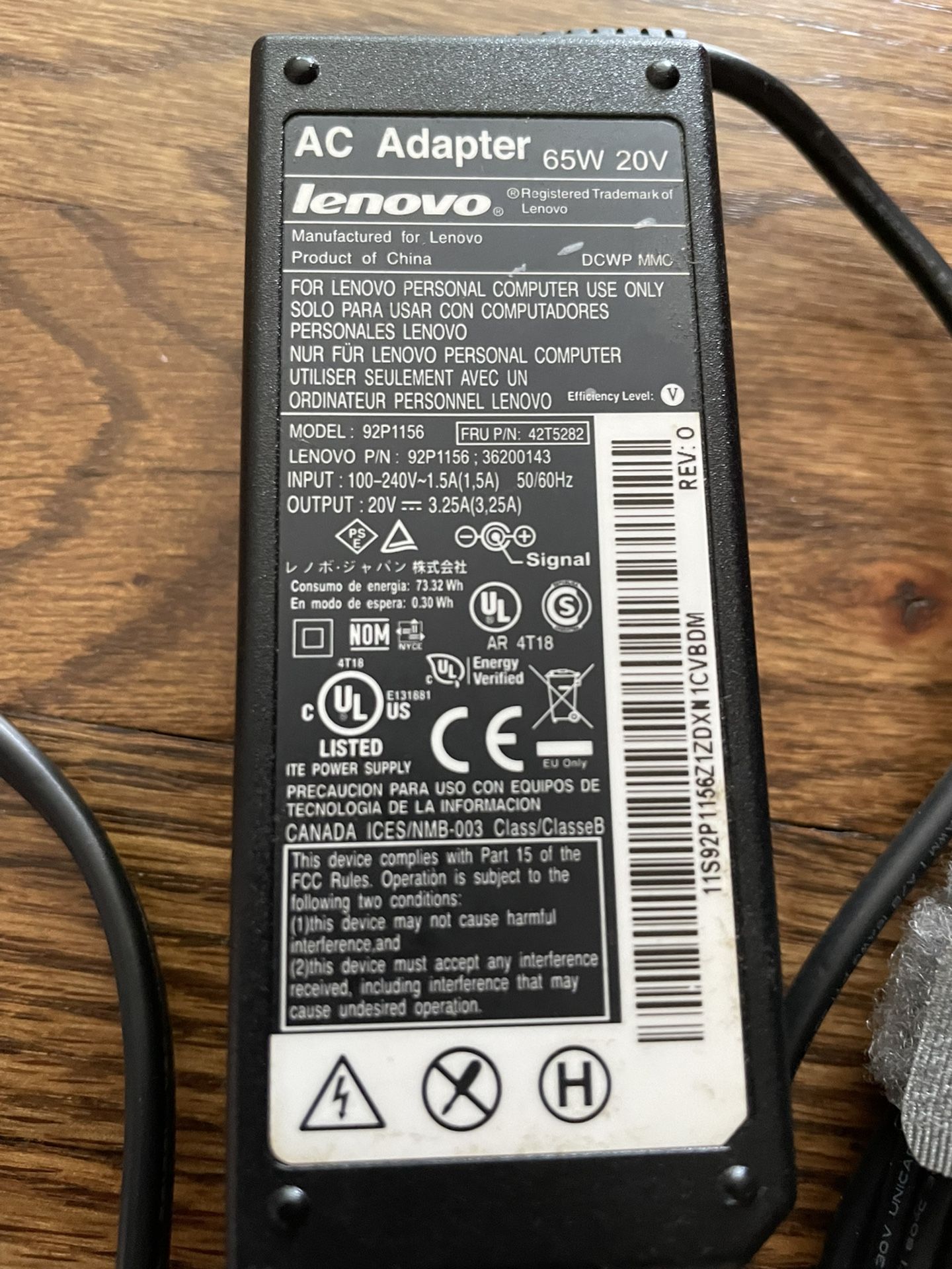 Lenovo AC Adapter